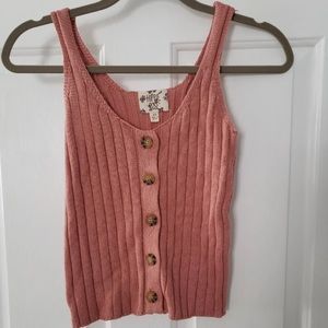 Pink tank top